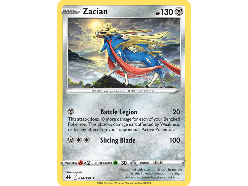 Zacian (Reverse Holo)