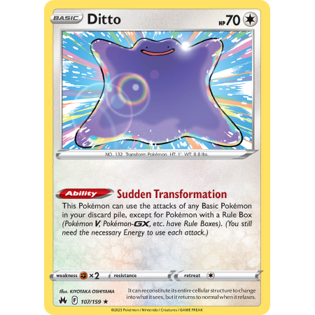 Ditto (Reverse Holo)