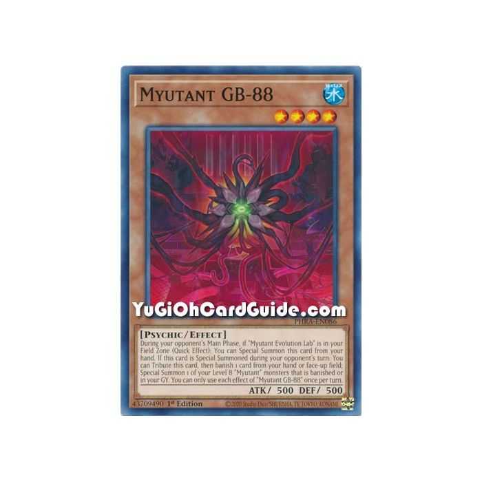Myutant GB-88 (Common) – Phantom Rage | Carta YUGIOH en México