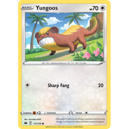 Yungoos (Reverse Holo)