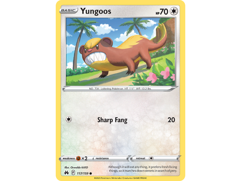 Yungoos (Reverse Holo)