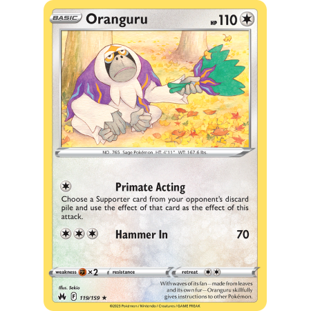 Oranguru (Reverse Holo)