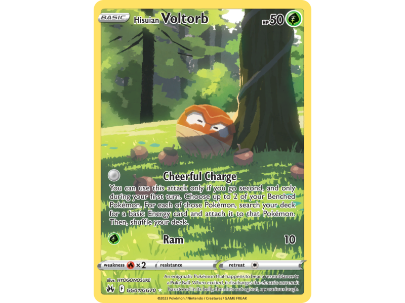 Hisuian Voltorb (Holo)