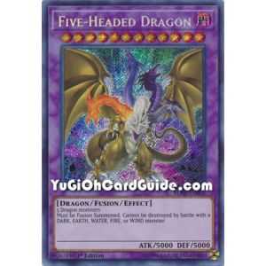 Five-Headed Dragon (Secret Rare) – Battles of Legend: Hero's Revenge | Carta YUGIOH en México