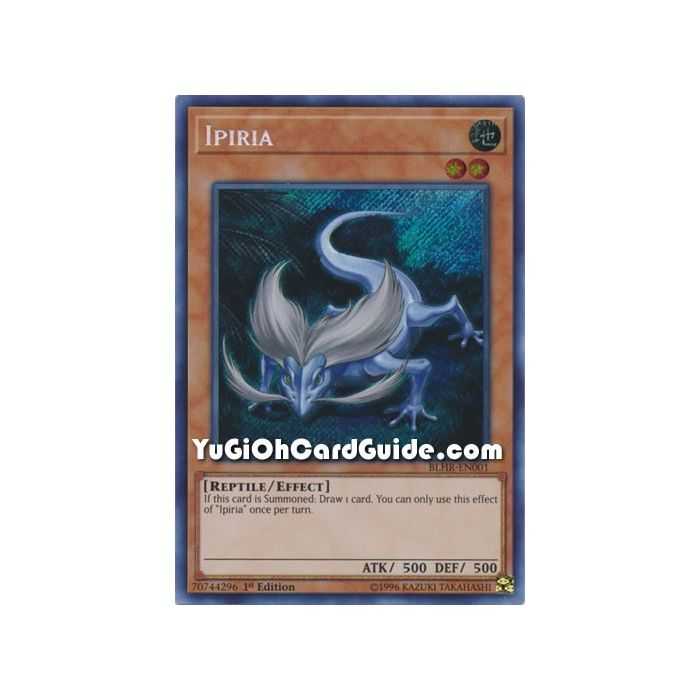 Ipiria (Secret Rare) – Battles of Legend: Hero's Revenge | Carta YUGIOH en México