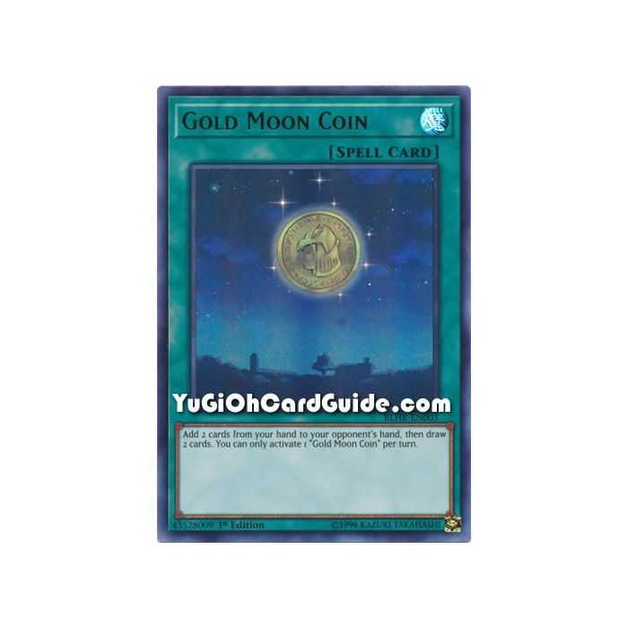 Gold Moon Coin (Ultra Rare) – Battles of Legend: Hero's Revenge | Carta YUGIOH en México