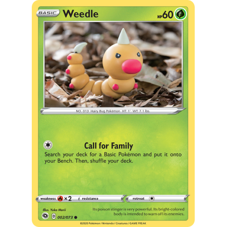 Weedle (Reverse Holo)