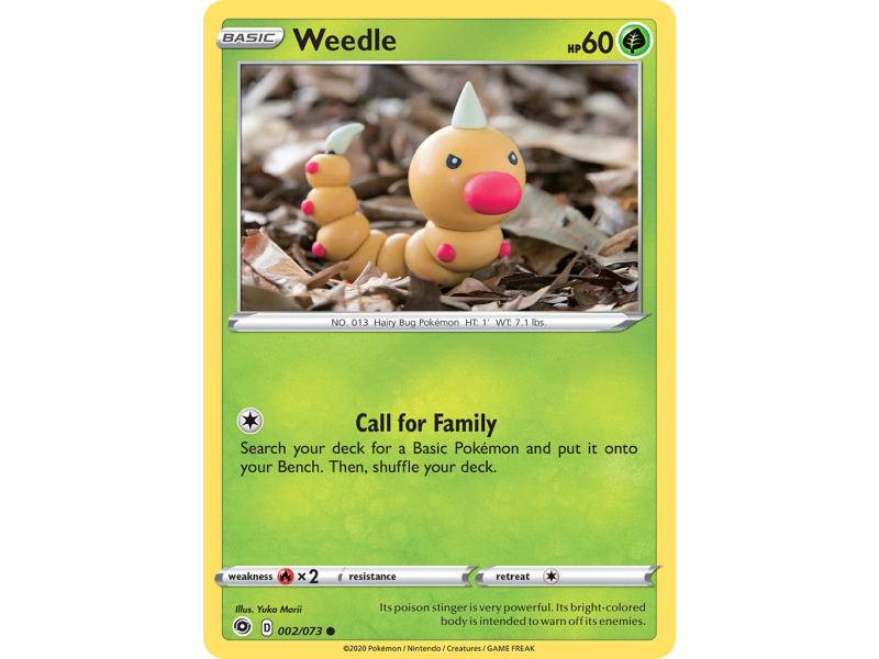 Weedle (Reverse Holo)