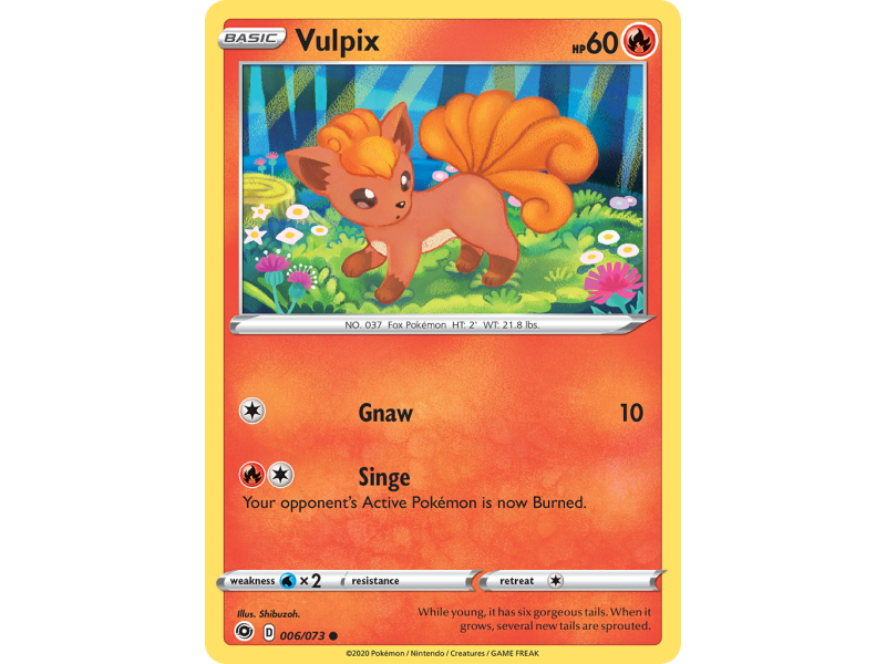 Vulpix (Reverse Holo)