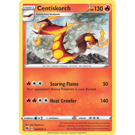Centiskorch (Reverse Holo)