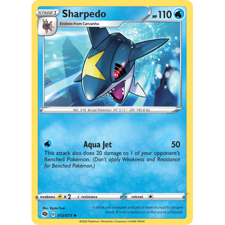 Sharpedo (Reverse Holo)