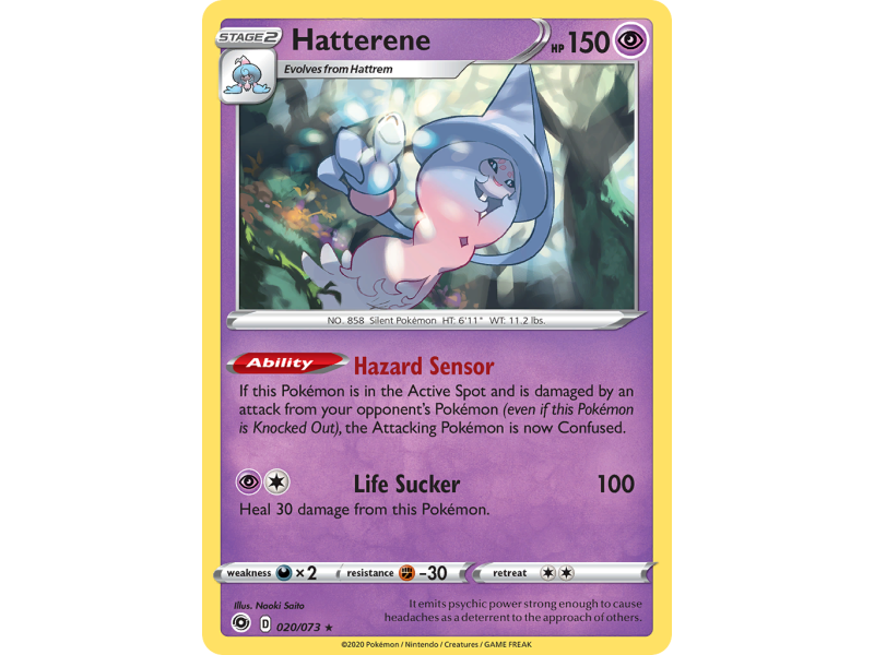 Hatterene (Reverse Holo)