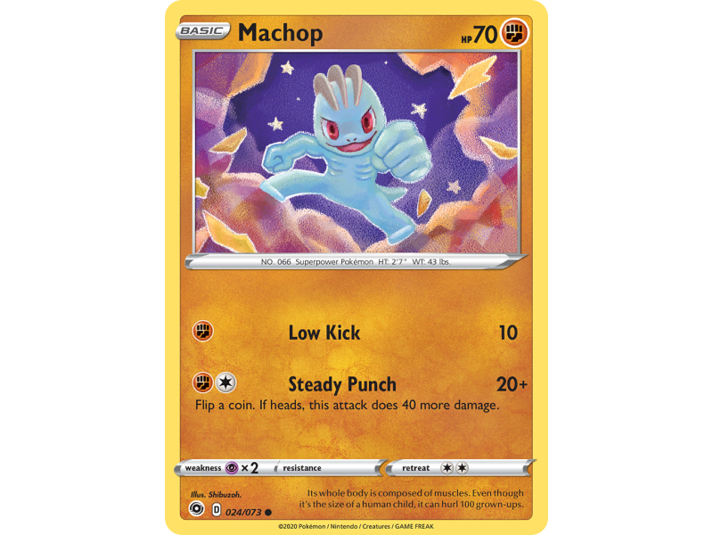 Machop (Reverse Holo)