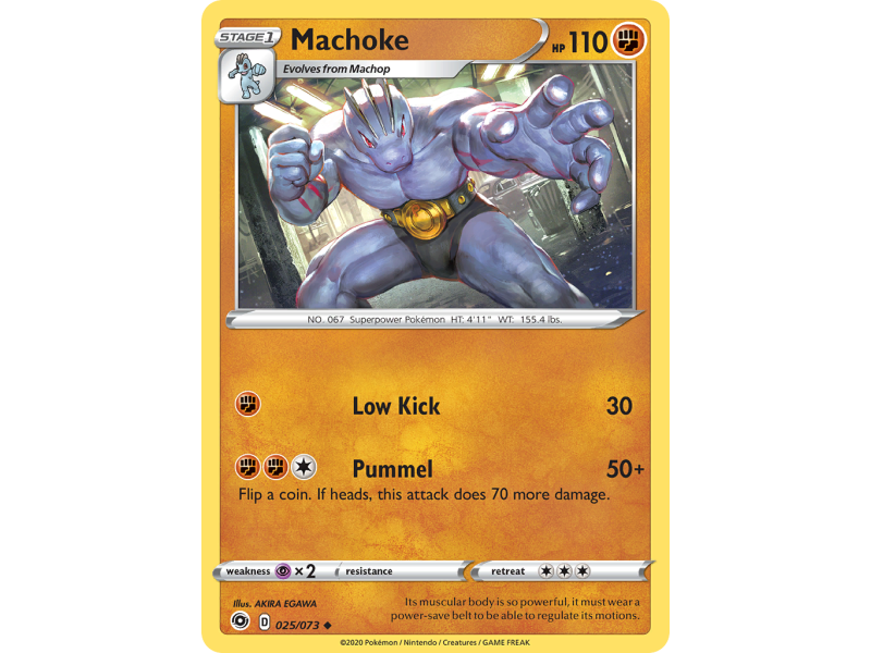 Machoke (Reverse Holo)