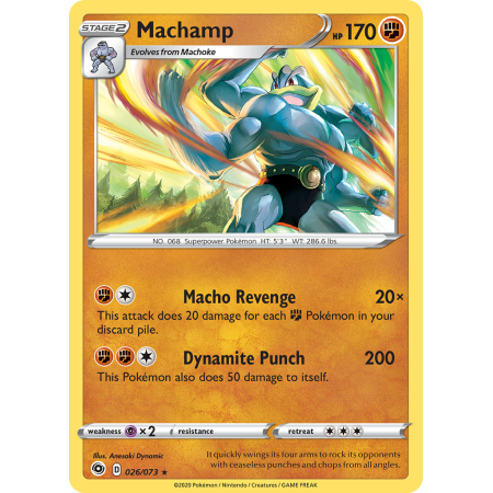 Machamp (Reverse Holo)