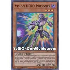 Vision HERO Poisoner (Ultra Rare) – Battles of Legend: Hero's Revenge | Carta YUGIOH en México