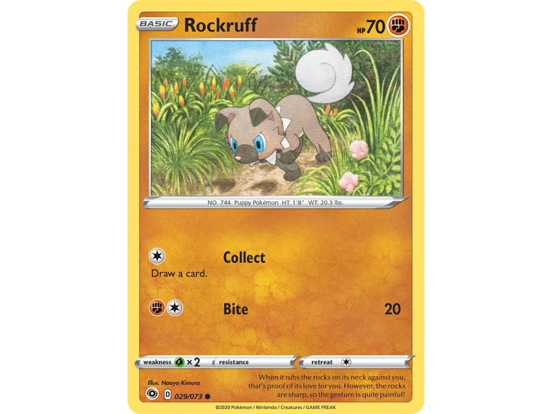 Rockruff (Reverse Holo)