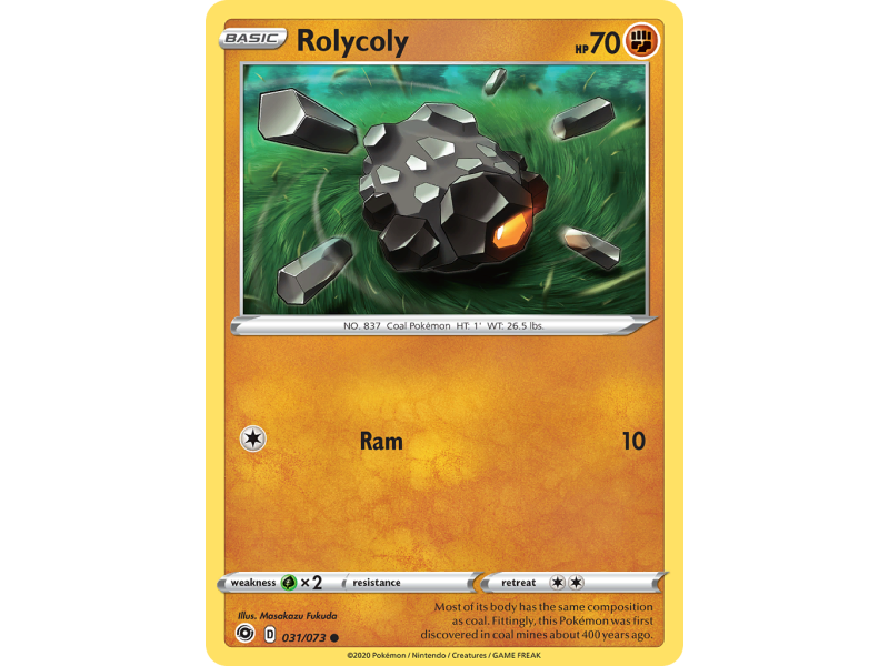 Rolycoly (Reverse Holo)