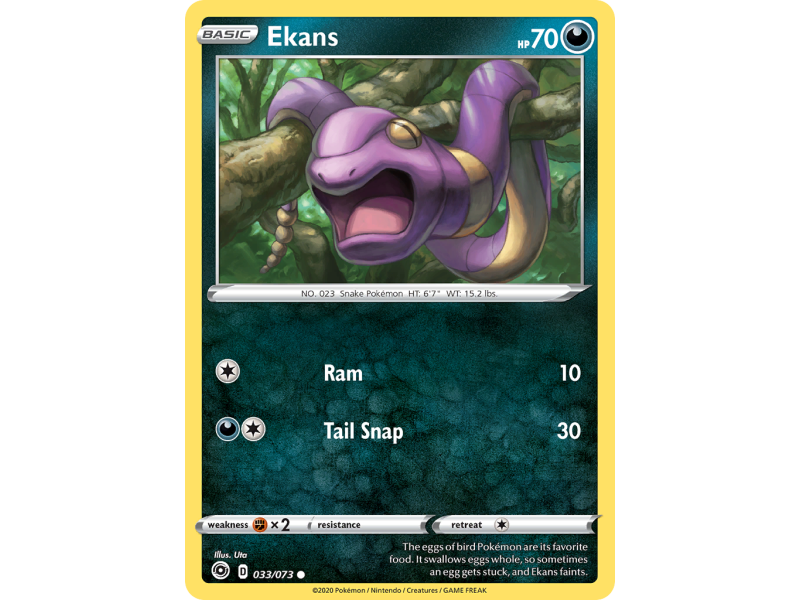 Ekans (Reverse Holo)