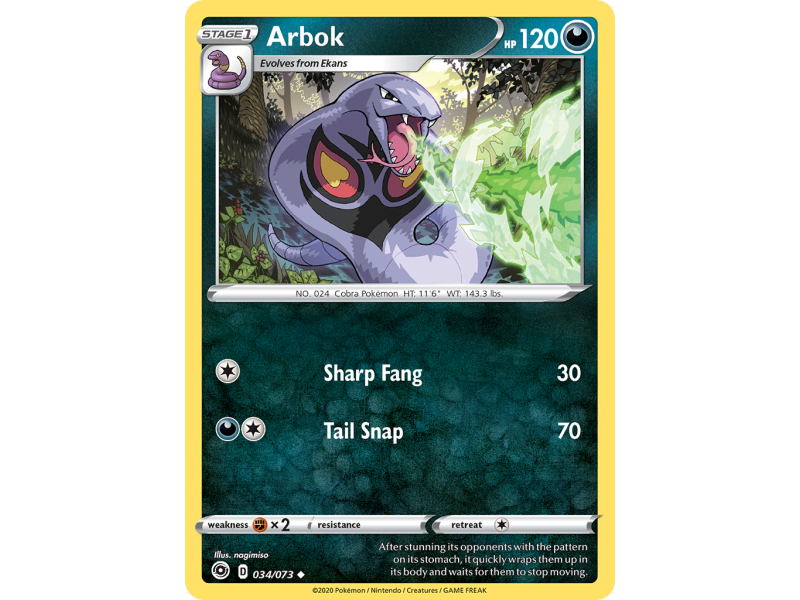 Arbok (Reverse Holo)
