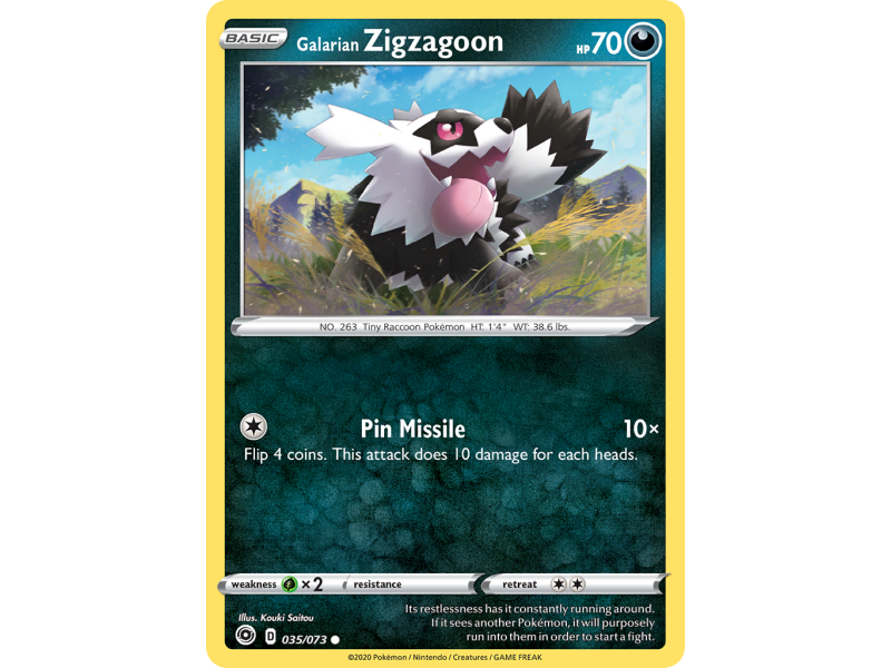 Galarian Zigzagoon