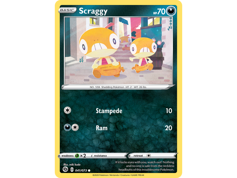 Scraggy (Reverse Holo)