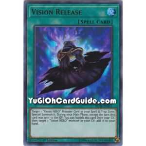 Vision Release (Ultra Rare) – Battles of Legend: Hero's Revenge | Carta YUGIOH en México