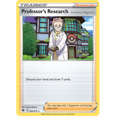 Professor's Research (Professor Magnolia) (Reverse Holo)
