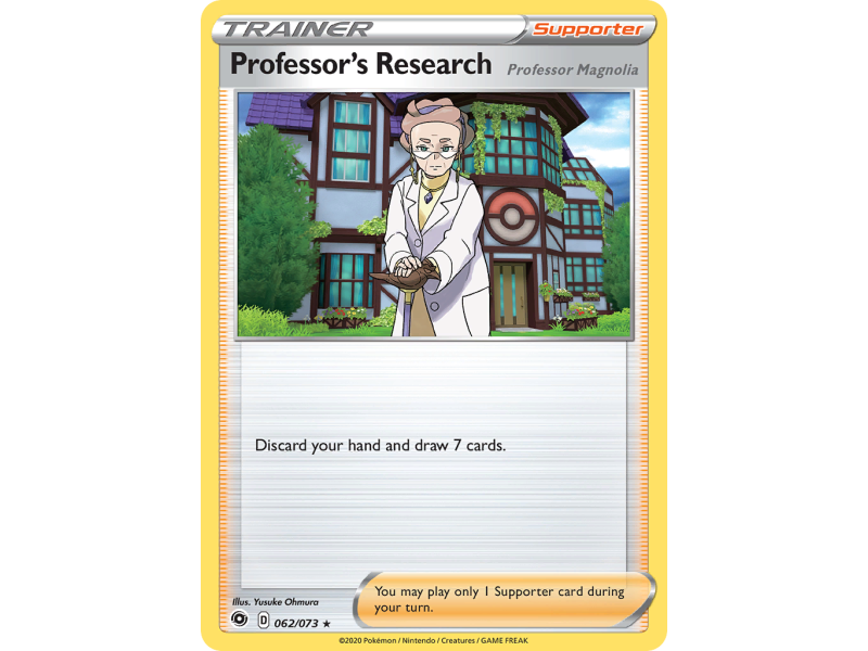 Professor's Research (Professor Magnolia) (Reverse Holo)