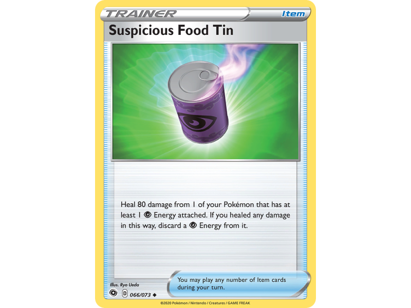 Suspicious Food Tin
