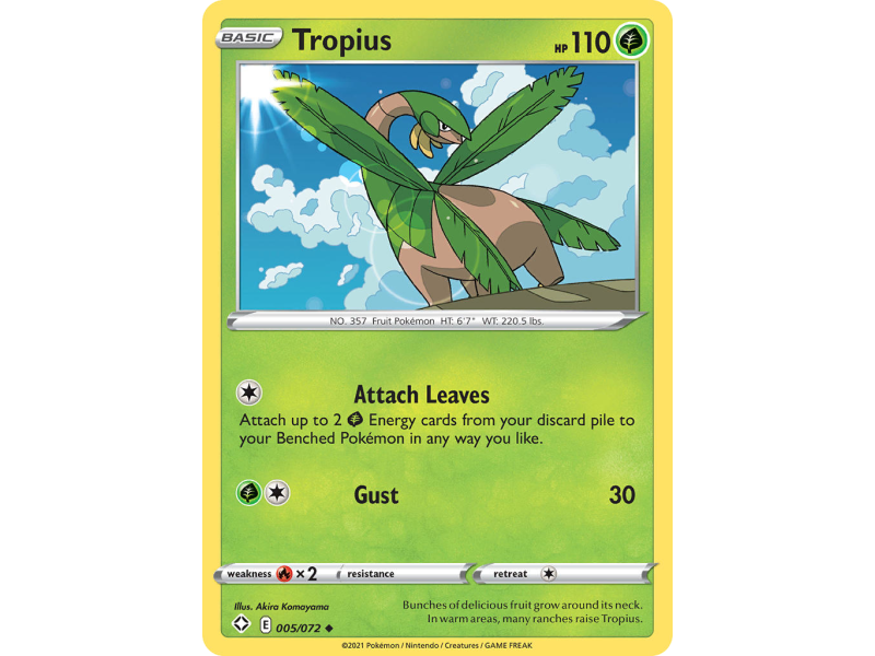 Tropius (Reverse Holo)