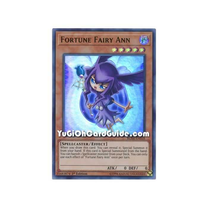 Fortune Fairy Ann (Ultra Rare) – Battles of Legend: Hero's Revenge | Carta YUGIOH en México