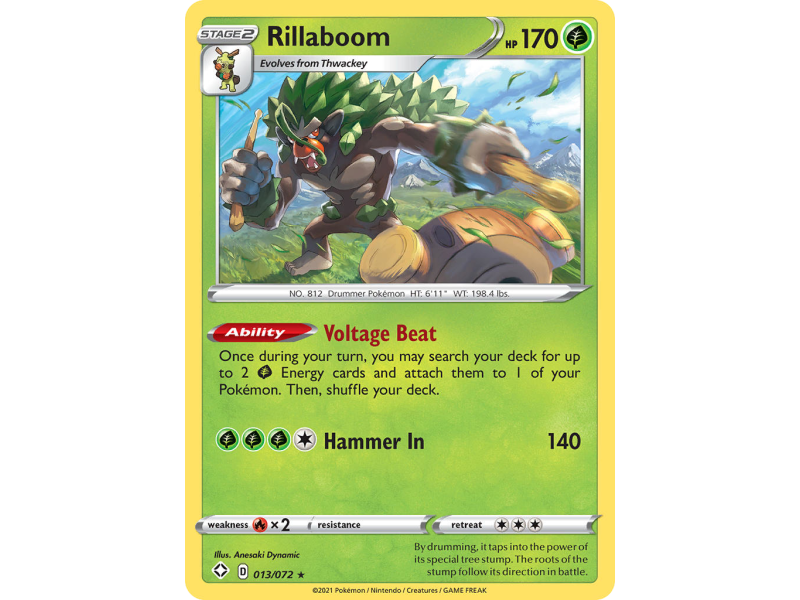 Rillaboom (Reverse Holo)
