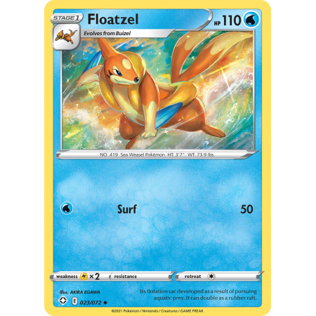 Floatzel (Reverse Holo)