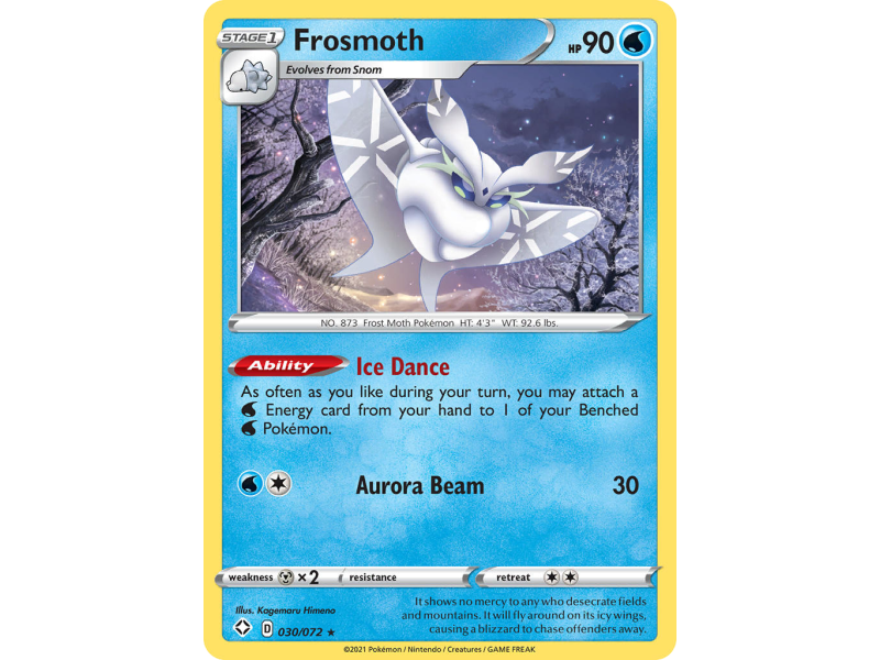 Frosmoth (Reverse Holo)