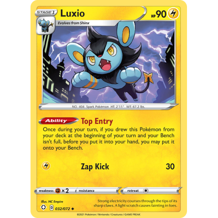 Luxio (Reverse Holo)