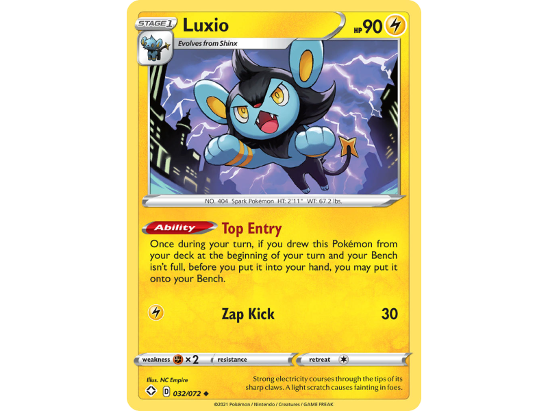 Luxio (Reverse Holo)