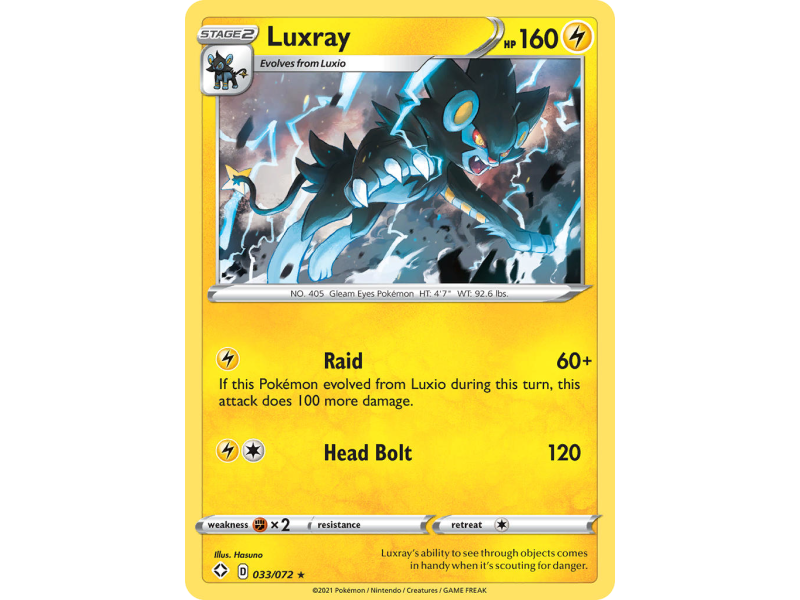 Luxray (Reverse Holo)