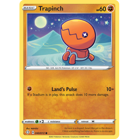 Trapinch (Reverse Holo)
