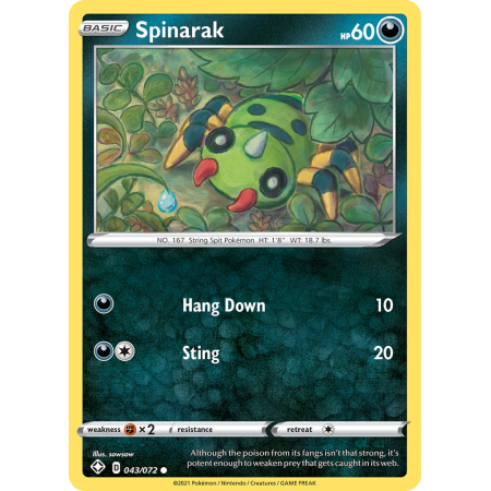 Spinarak (Reverse Holo)