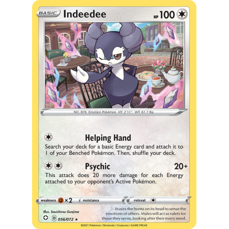 Indeedee (Reverse Holo)