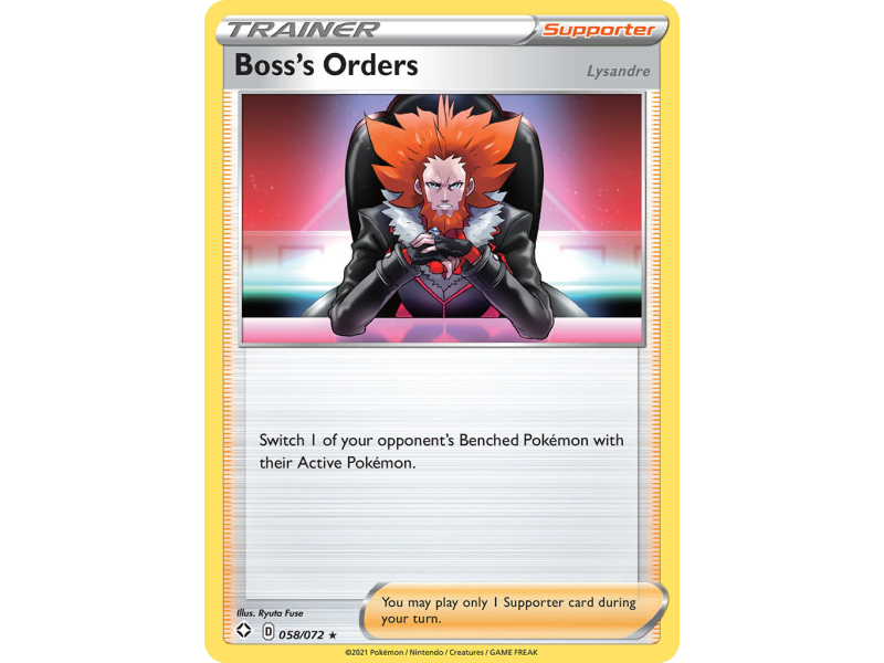 Boss's Orders (Reverse Holo)