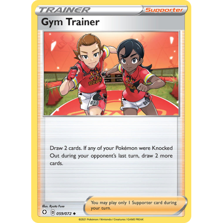 Gym Trainer (Reverse Holo)