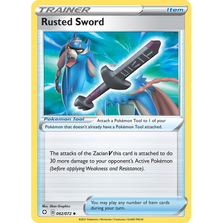 Rusted Sword (Reverse Holo)