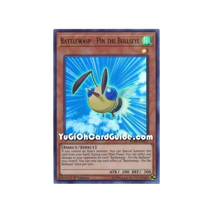 Battlewasp - Pin the Bullseye (Ultra Rare) – Battles of Legend: Hero's Revenge | Carta YUGIOH en México