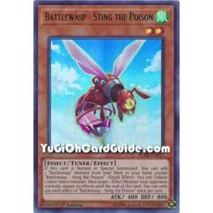 Battlewasp - Sting the Poison (Ultra Rare) – Battles of Legend: Hero's Revenge | Carta YUGIOH en México