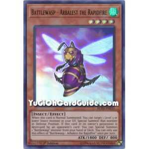Battlewasp - Arbalest the Rapidfire (Ultra Rare) – Battles of Legend: Hero's Revenge | Carta YUGIOH en México