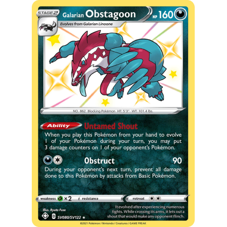 Galarian Obstagoon