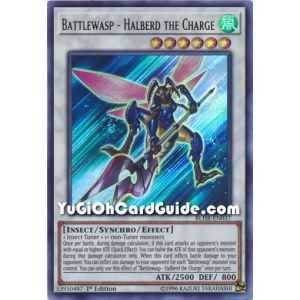Battlewasp - Halberd the Charge (Ultra Rare) – Battles of Legend: Hero's Revenge | Carta YUGIOH en México