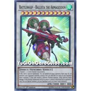 Battlewasp - Ballista the Armageddon (Ultra Rare) – Battles of Legend: Hero's Revenge | Carta YUGIOH en México